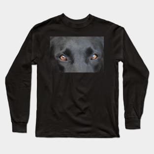 Begging Brown Eyes Long Sleeve T-Shirt